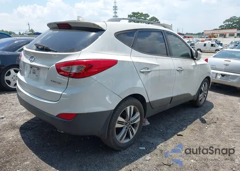 2015 Hyundai Tucson Limited из США, поврежденный, VIN KM8JU3AG7FU027148